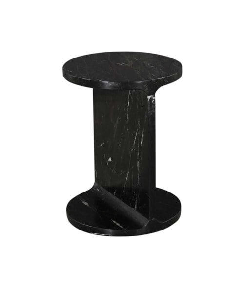 Emmett Black Accent Table
