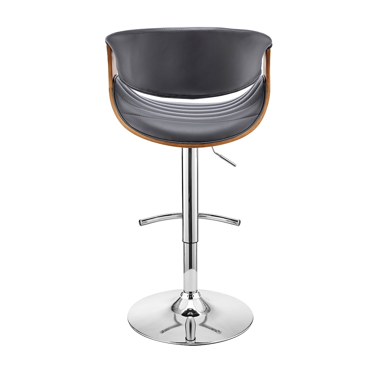 Armen Living Gionni Upholstered Swivel Bar Stool