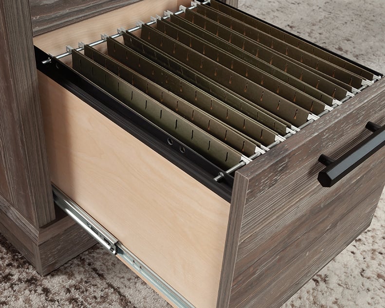 Sauder Aspen Post Aspen L-Shaped Home Office Desk