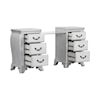 New Classic Furniture Cambria Hills 6-Drawer Vanity Desk