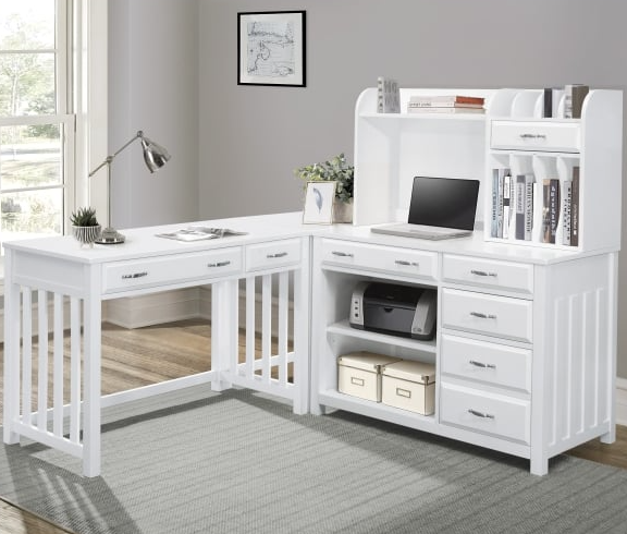 Homelegance Blanche 4-Drawer Credenza