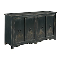 Charcoal Four Door Console