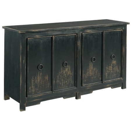 Charcoal Four Door Console