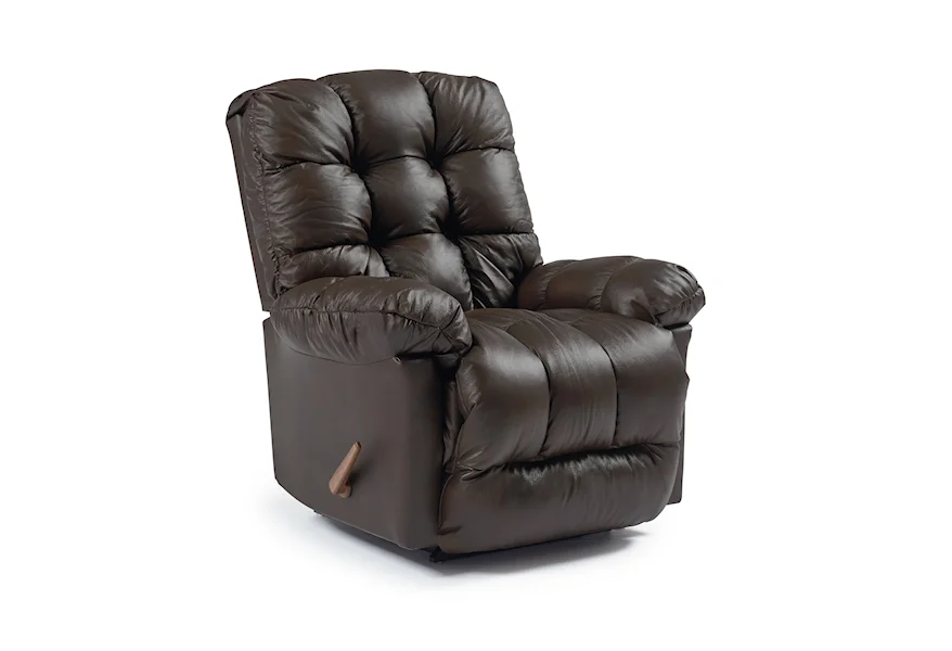 Brosmer Power Wallhugger Recliner w/ Pwr Headrest by Bravo Furniture at Bennett's Furniture and Mattresses