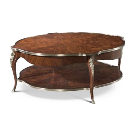 Caryatid Circular Cocktail Table
