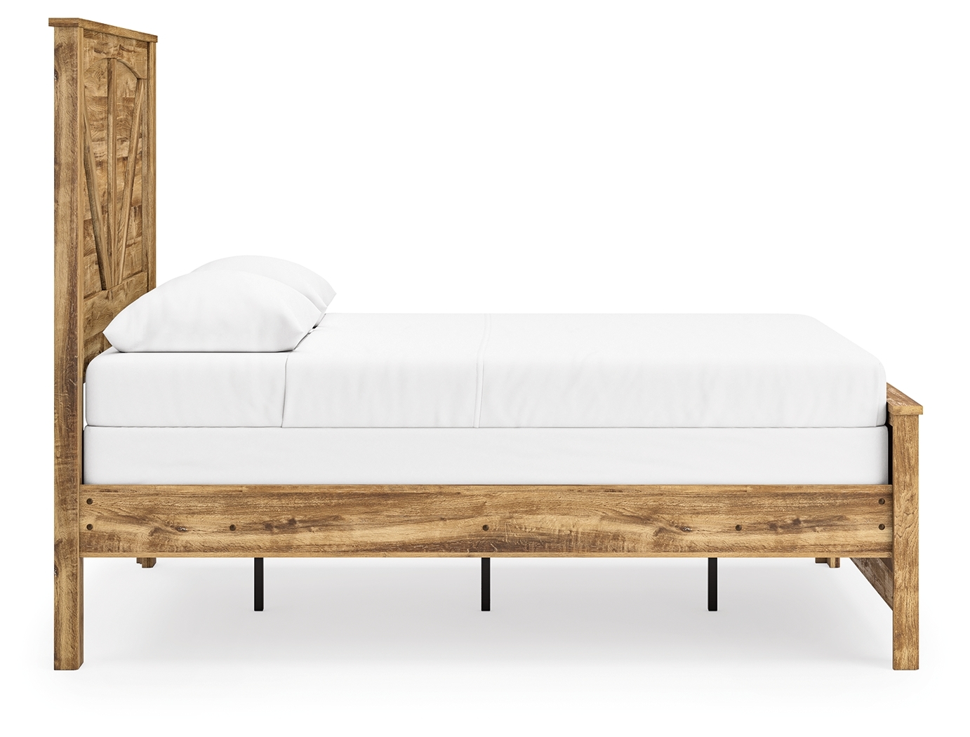 Signature Design by Ashley Maystonna Queen Crossbuck Panel Bed