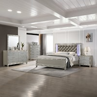 Contemporary 3-Piece King Bedroom Set