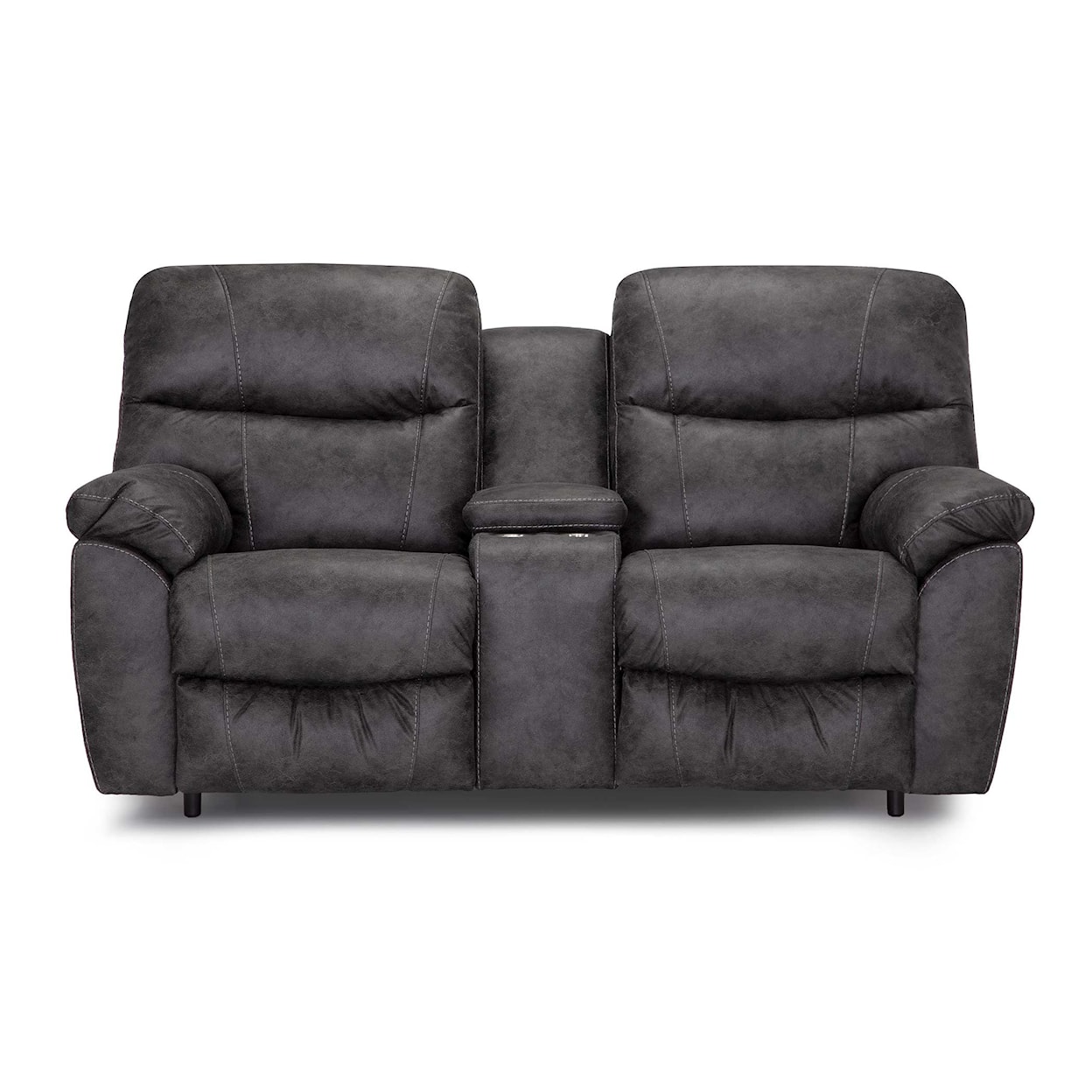 Franklin 707 Cabot Manual Reclining Console Loveseat