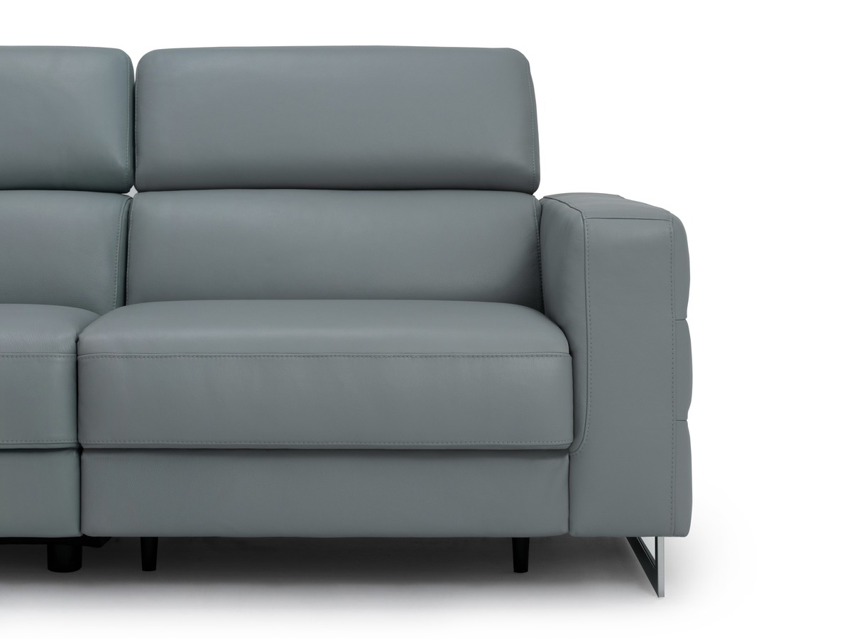 Marco leather discount power reclining sofa