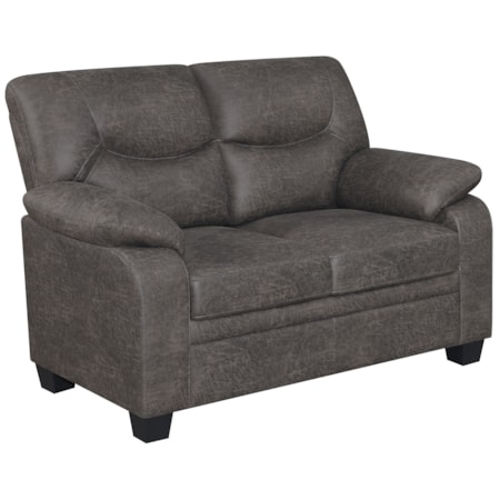 Meagan Pillow Top Arms Loveseat