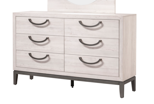 Veda Contemporary 6-Drawer Dresser