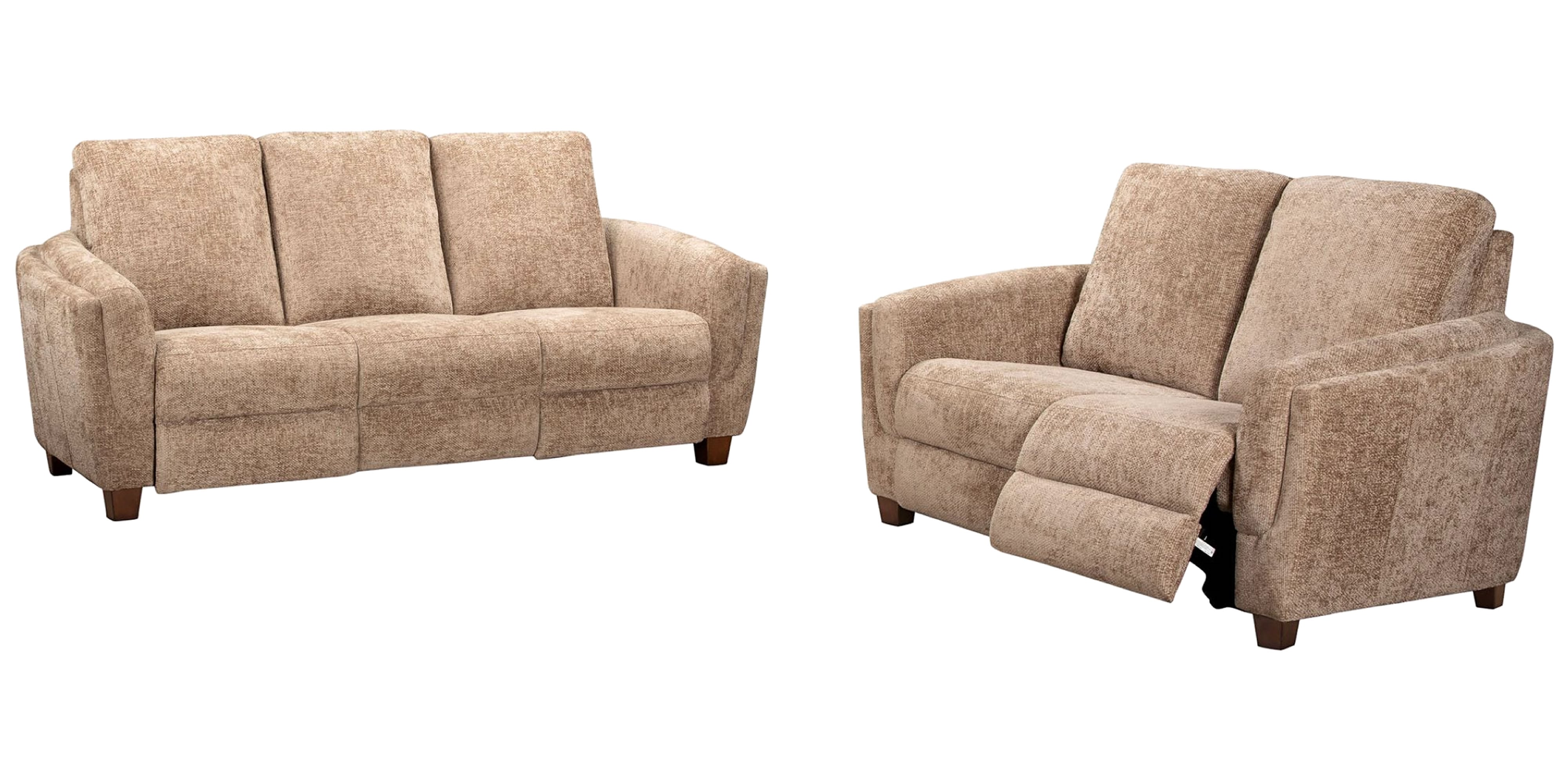 Power Reclining Sofa and Loveseat Set