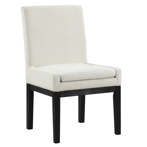 Casual Upholstered Side Chair