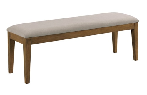 Traditional Upholstered Dining Bench