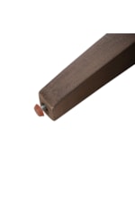 Liberty Furniture Americana Farmhouse Transitional Upholstered Shelter Dining Bench