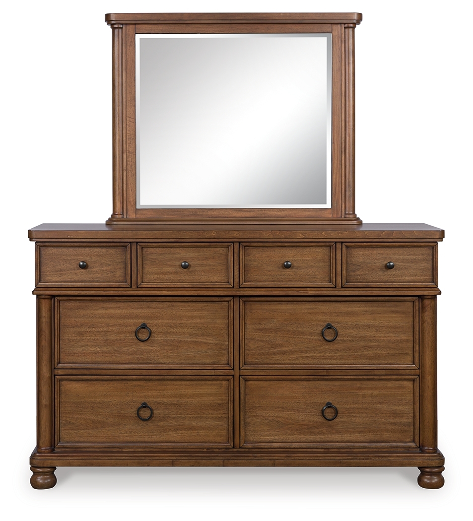 Signature Design by Ashley Rowlenstown Dresser And Mirror