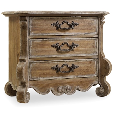 3-Drawer Nightstand