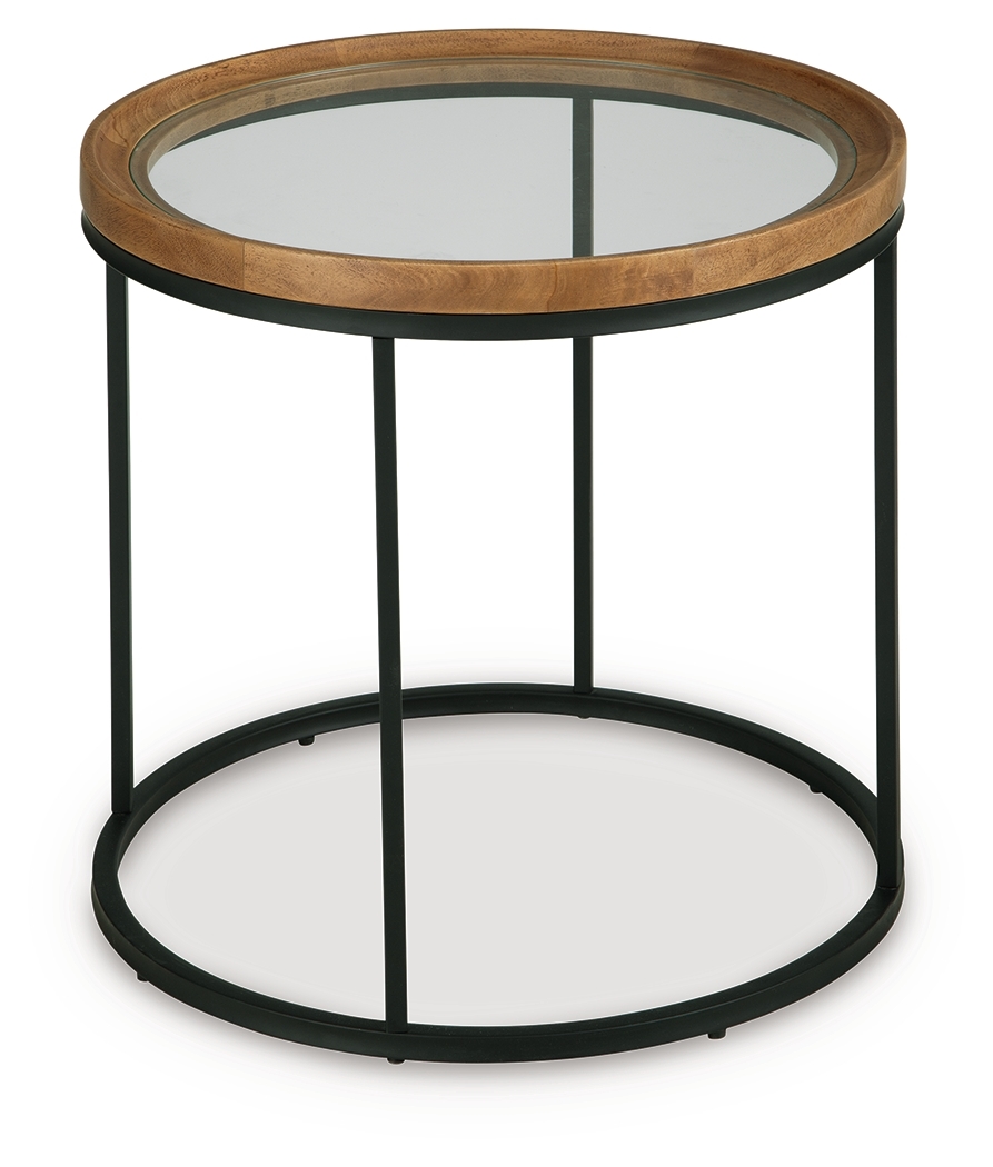Signature Design by Ashley Noraluna Round End Table