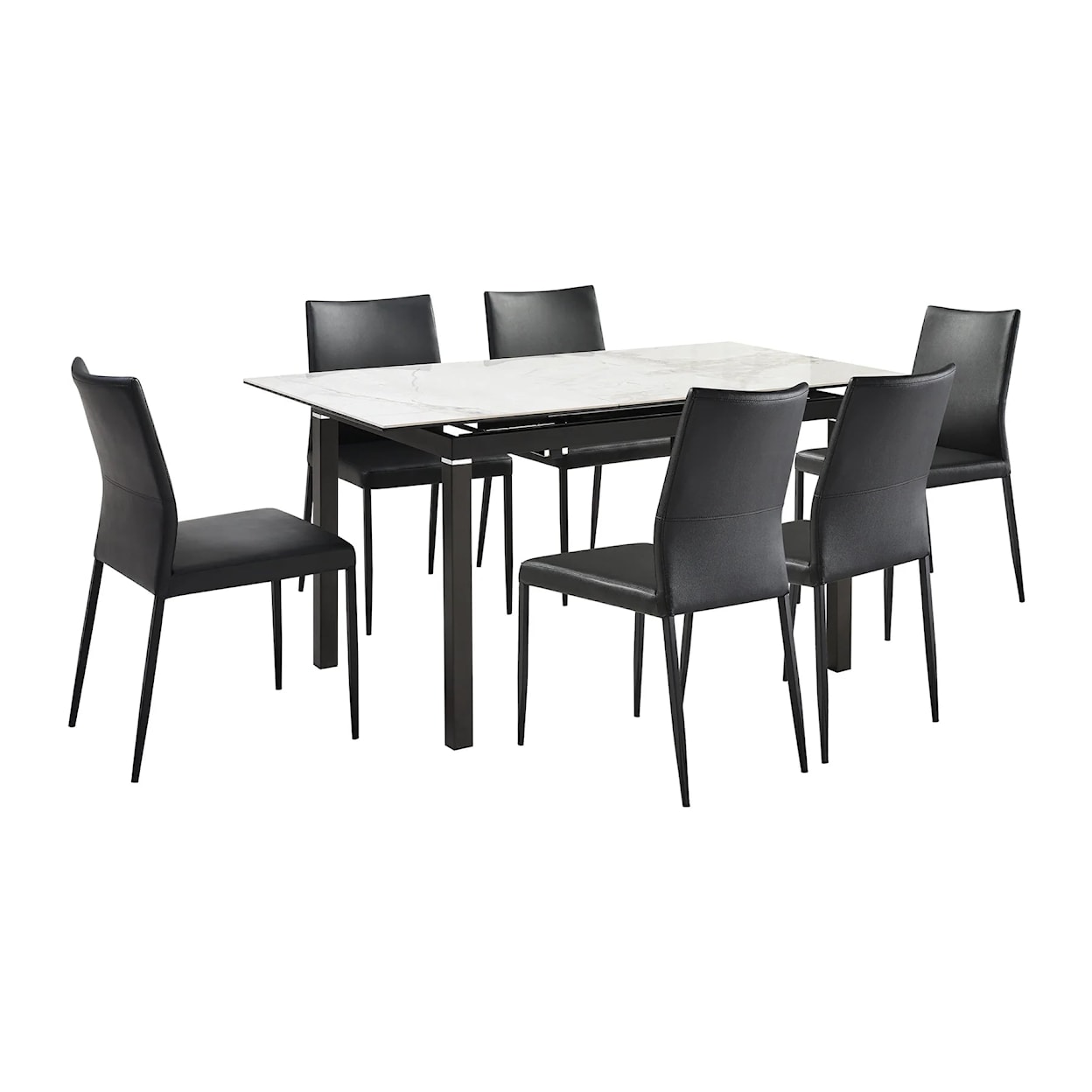 Armen Living Giana / Kash Dining Set