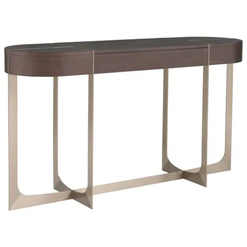 Contemporary Console Table with Hidden Drawer