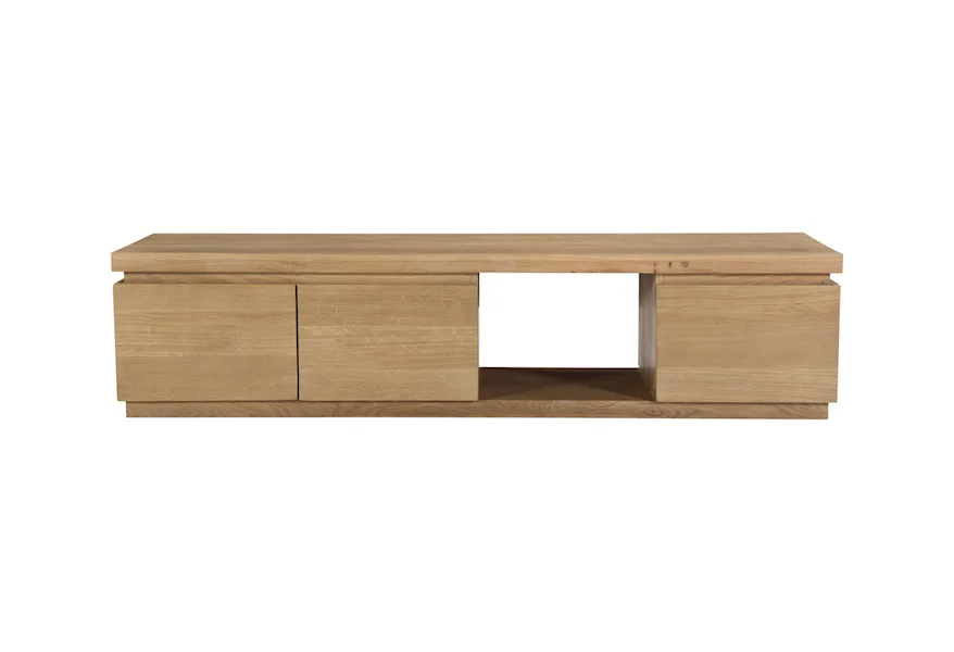 Alfie Alfie Tv Table Natural by Moe's Home Collection at Fashion Furniture
