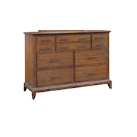 Traditional 10-Drawer Dresser