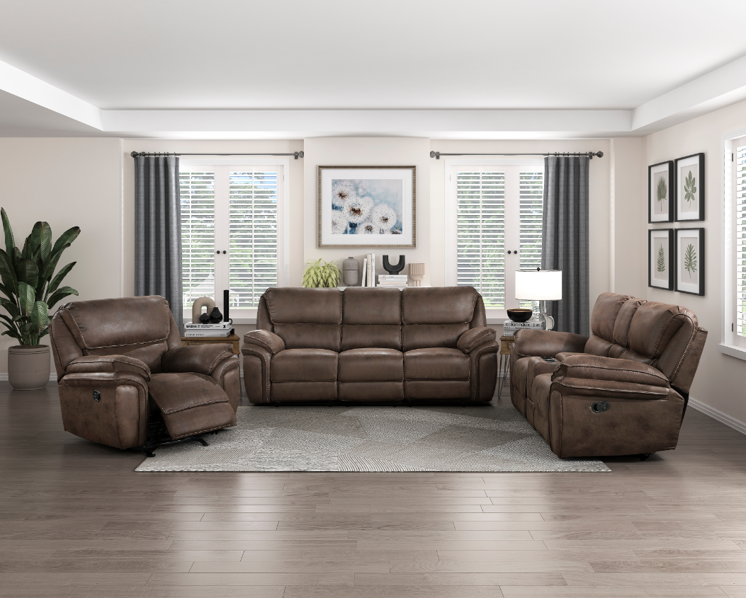 Dual Manual Reclining Loveseat