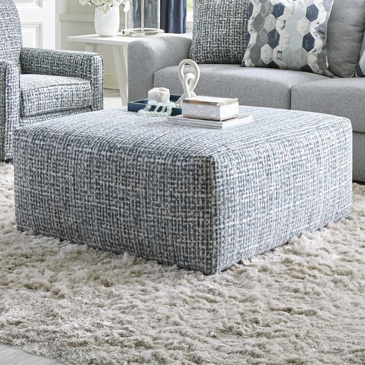 Jackson Furniture 3288 Hooten Cocktail Ottoman