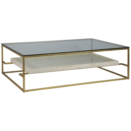Rectangular 60-Inch Cocktail Table