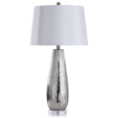Silver Table Lamp