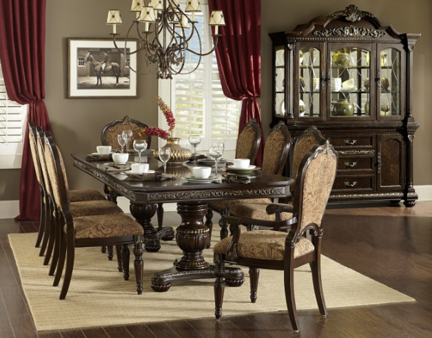 3-Door Dining Buffet and Hutch