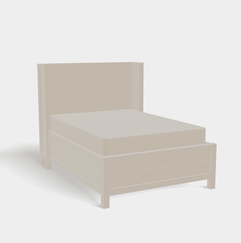 Full Right Drawerside Shelter Panel Bed