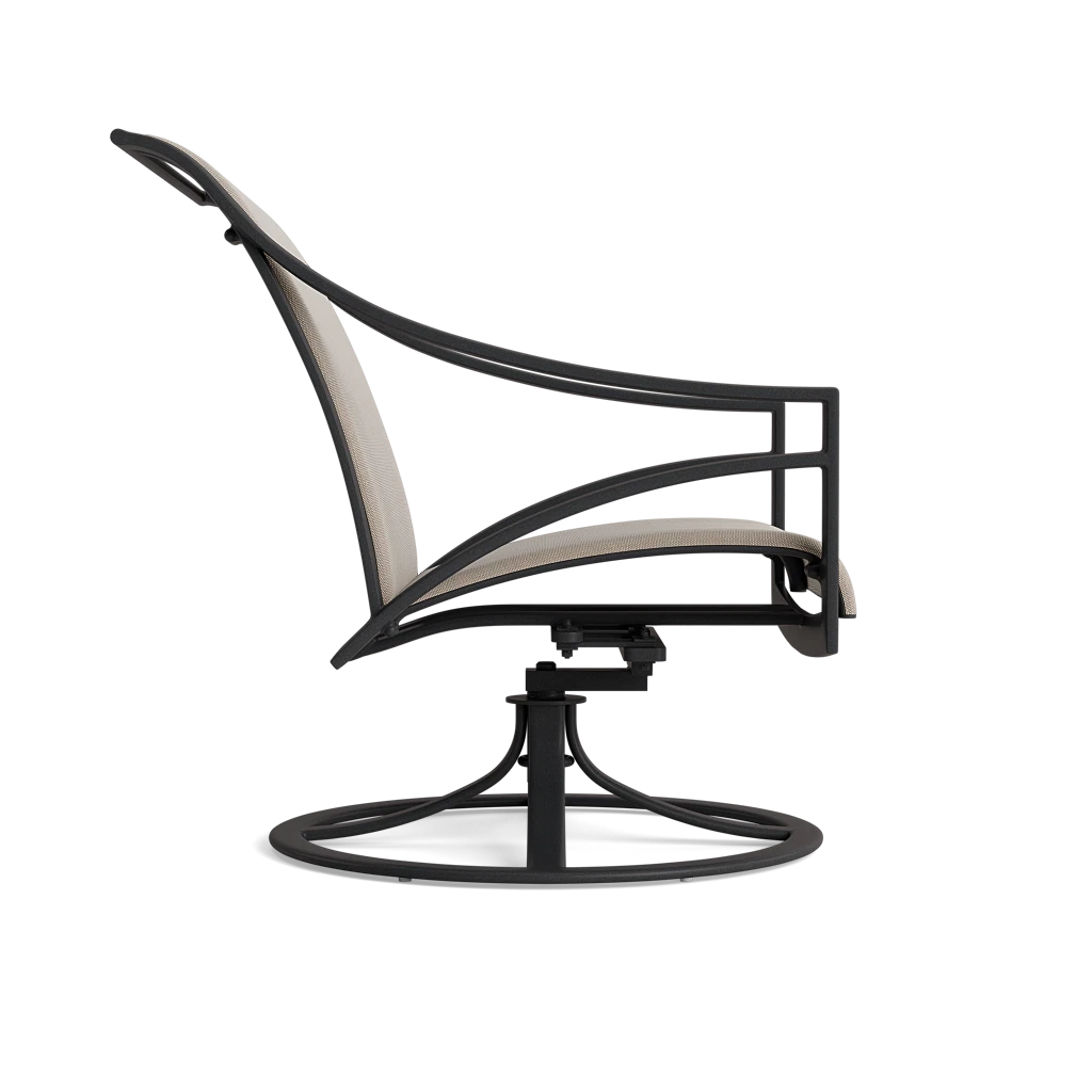 Sling Slope-Arm Motion Lounge Chair