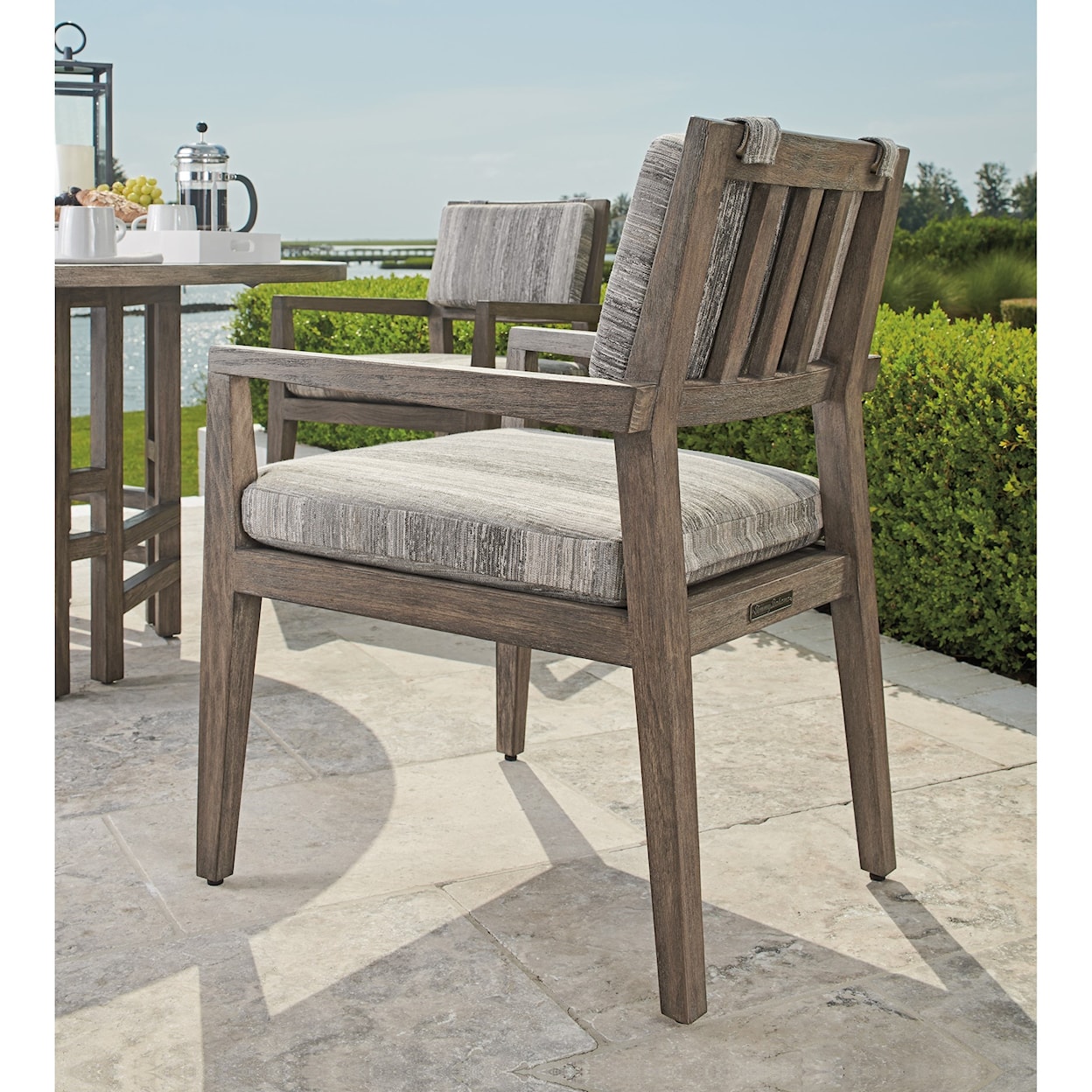 Tommy Bahama Outdoor Living La Jolla Arm Dining Chair