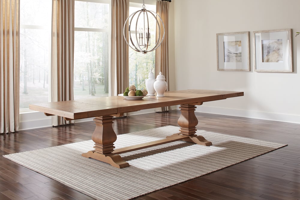 126-inch Extension Dining Table