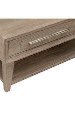 Liberty Furniture Brentwood Contemporary 2-Drawer Cocktail Table