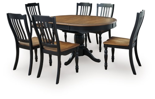 Extension Dining Table And 6 Chairs