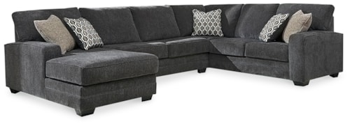 3-Piece Sectional With Chaise