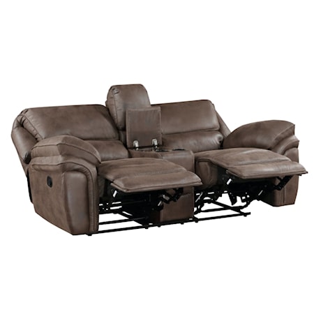 Dual Manual Reclining Loveseat