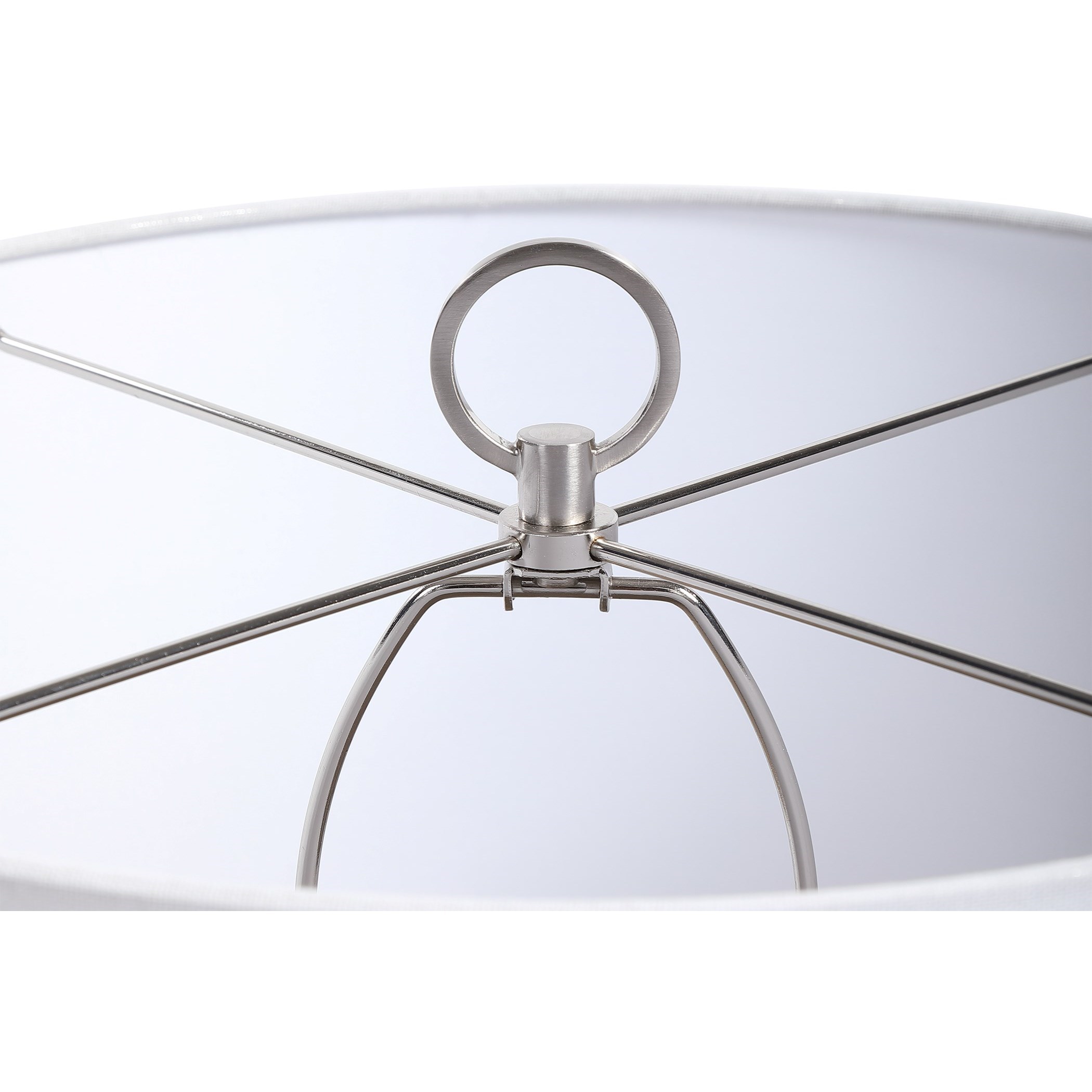 Uttermost Table Lamps Cyprien Gray White Table Lamp