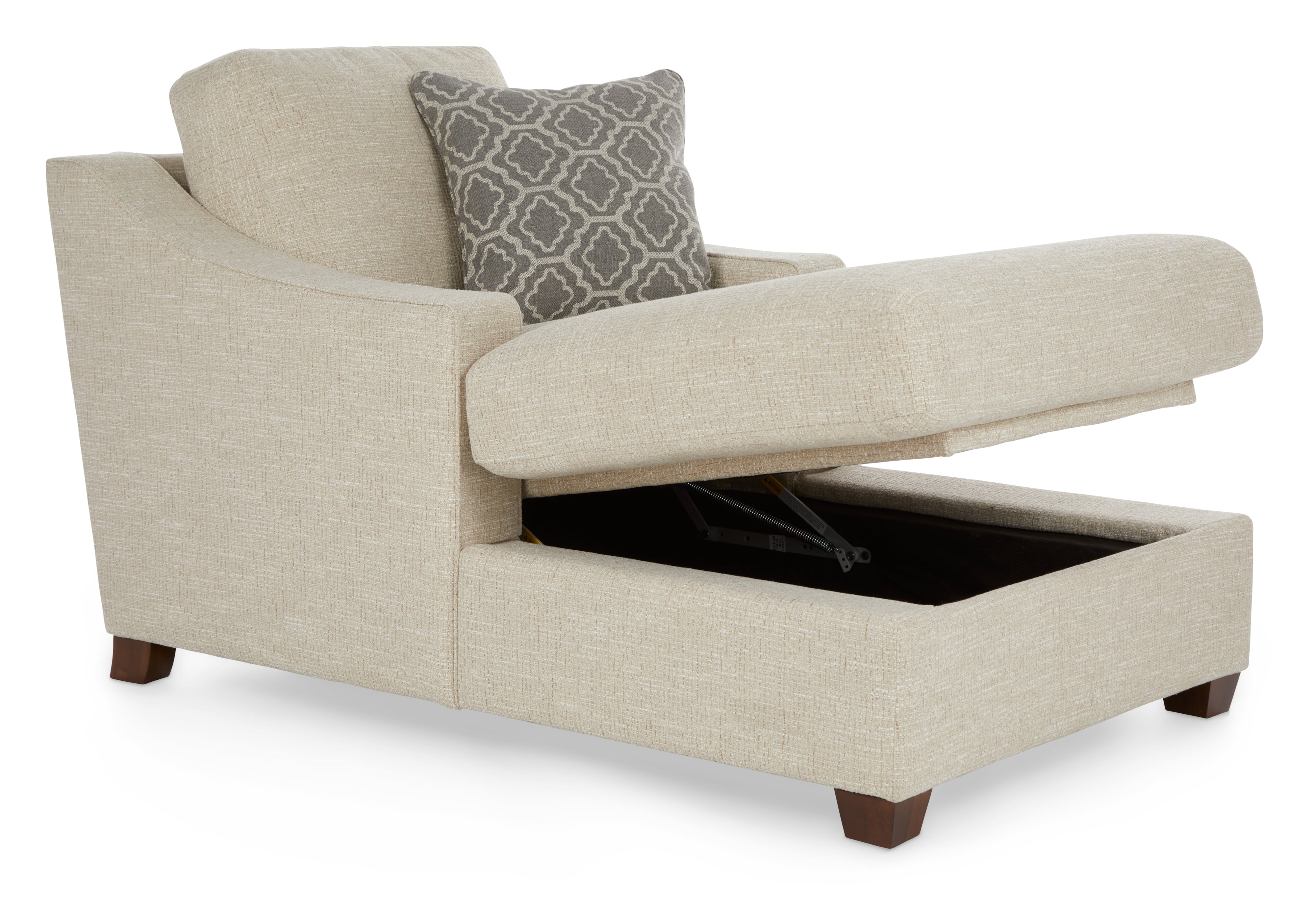 2-Arm Chaise w/ Storage