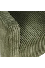 Jofran Bowen Contemporary Upholstered Dining Chair with Barrel Back