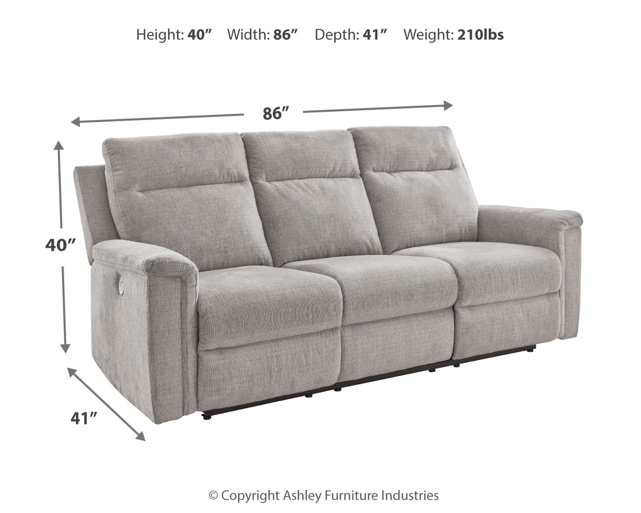 Reclining Power Sofa