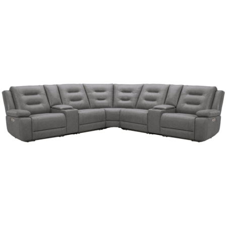 7-Piece Power Reclining Sectional Sofa