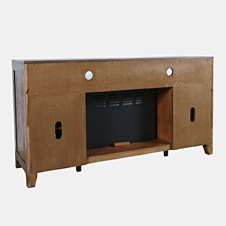 Fireplace with Logset