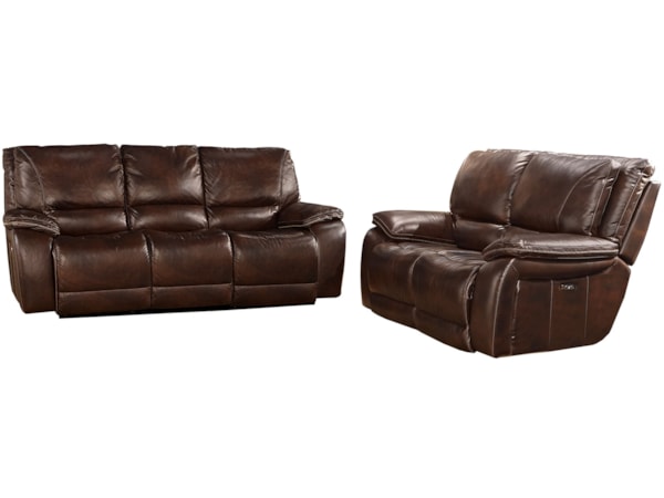 Power Reclining Sofa And Loveseat