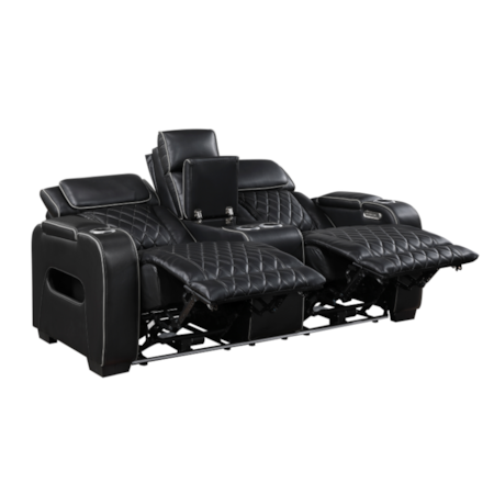 Dual Power Reclining Loveseat