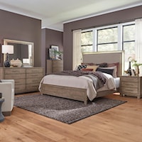 Contemporary 3-Piece California King Bed Set