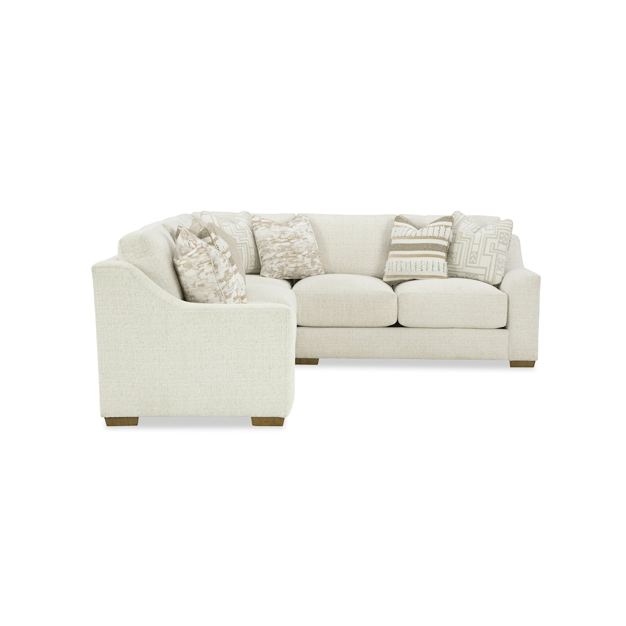 Hickorycraft 735450BD 3-Piece Sectional Sofa