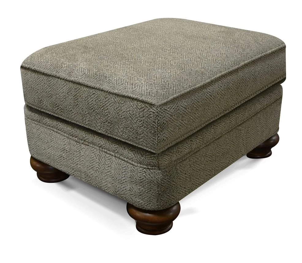 England 5Q00/N Series 5Q07 Transitional Accent Ottoman with Bun Legs